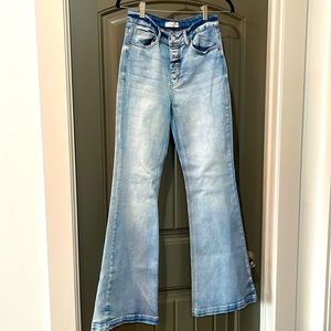 Kancan high rise flare Jean